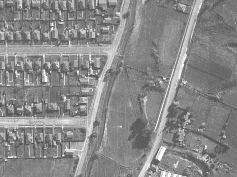 12 Palatine Terrace from the air, 1940-1944