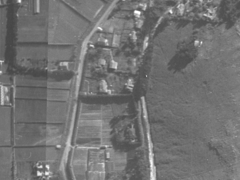 21A Vernon Terrace from the air, 1940-1944