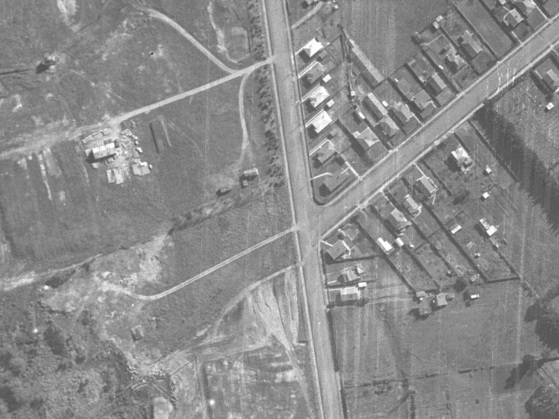 48-44 Lyttelton Street from the air, 1940-1944