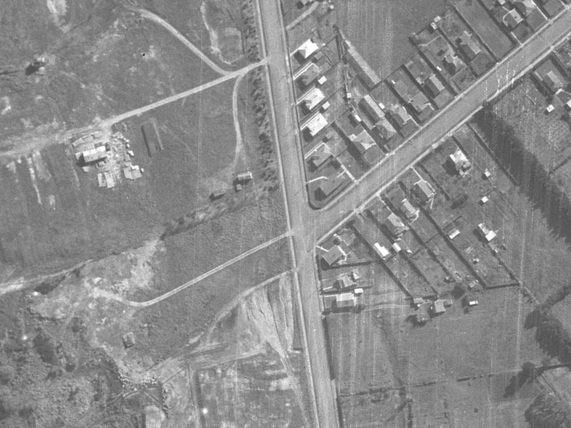 Lyttelton Street from the air, 1940-1944