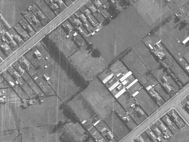29 Stanbury Avenue from the air, 1940-1944