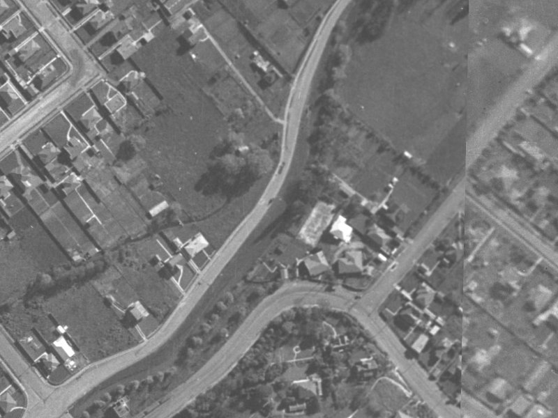 28 Cashmere Road from the air, 1940-1944