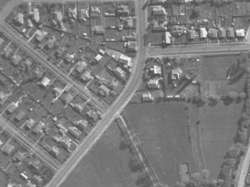 21 Colombo Street from the air, 1940-1944