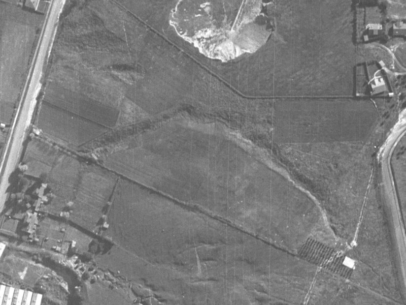 56 Parklands Drive from the air, 1940-1944