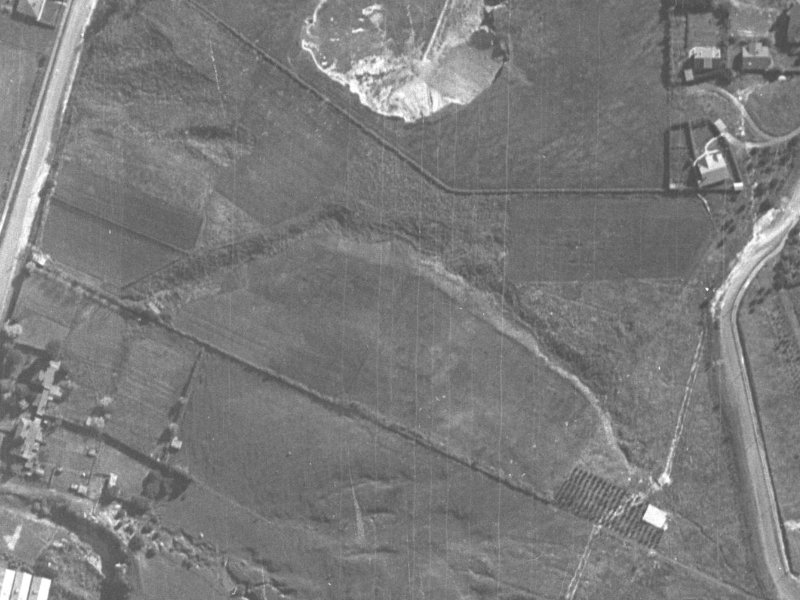 58 Parklands Drive from the air, 1940-1944