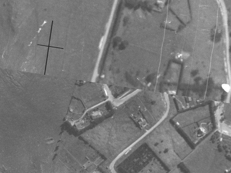 129 Major Hornbrook Road from the air, 1940-1944