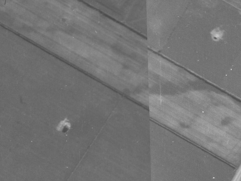 Springs Road from the air, 1940-1944