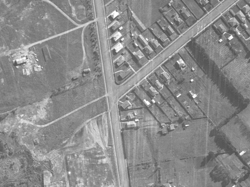 2 Conway Street from the air, 1940-1944
