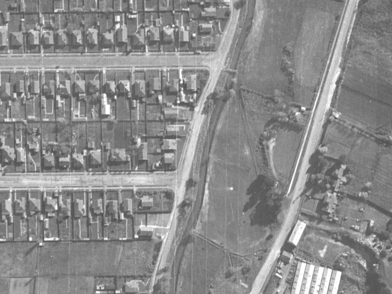 115 Eastern Terrace from the air, 1940-1944