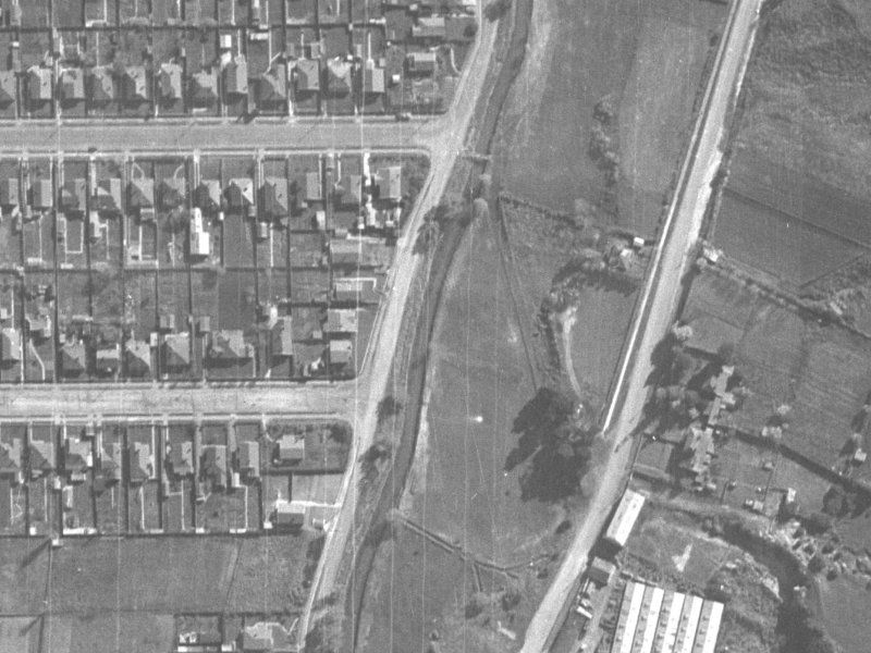 8 Palatine Terrace from the air, 1940-1944