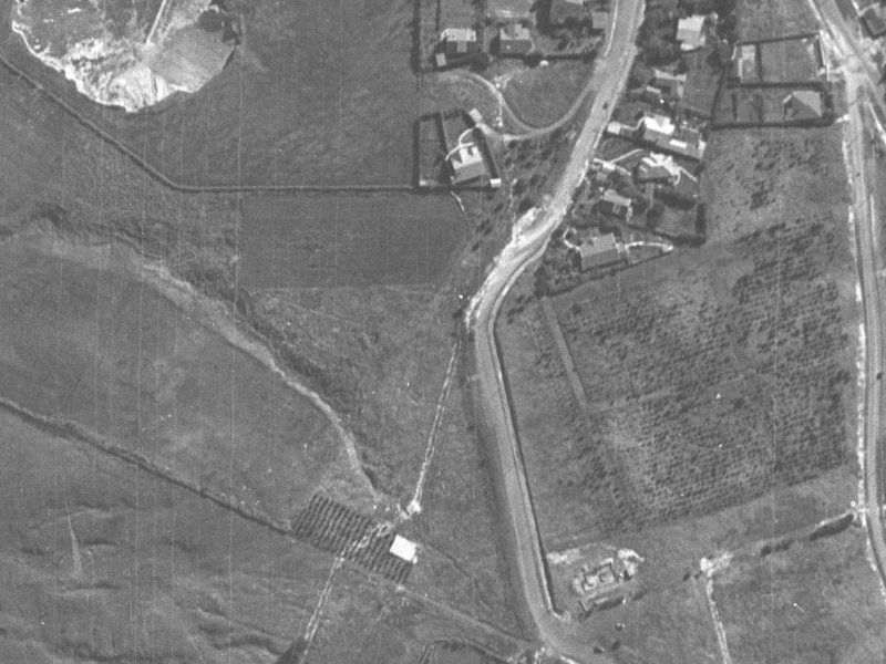 30B Huntsbury Avenue from the air, 1940-1944