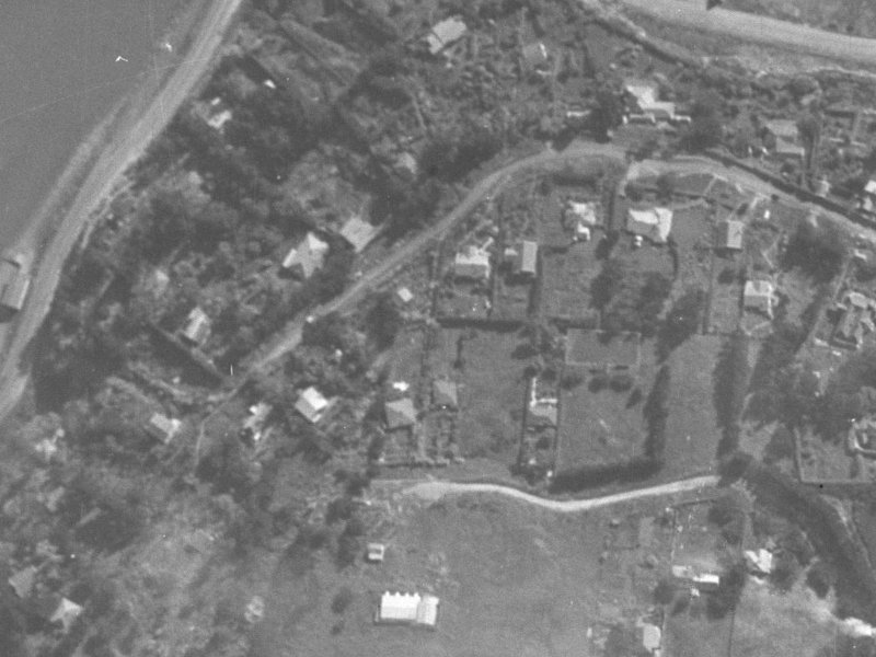 Kinsey Terrace from the air, 1940-1944