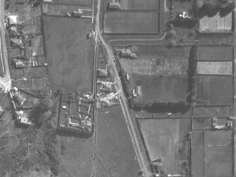 7 Leonard Place from the air, 1940-1944