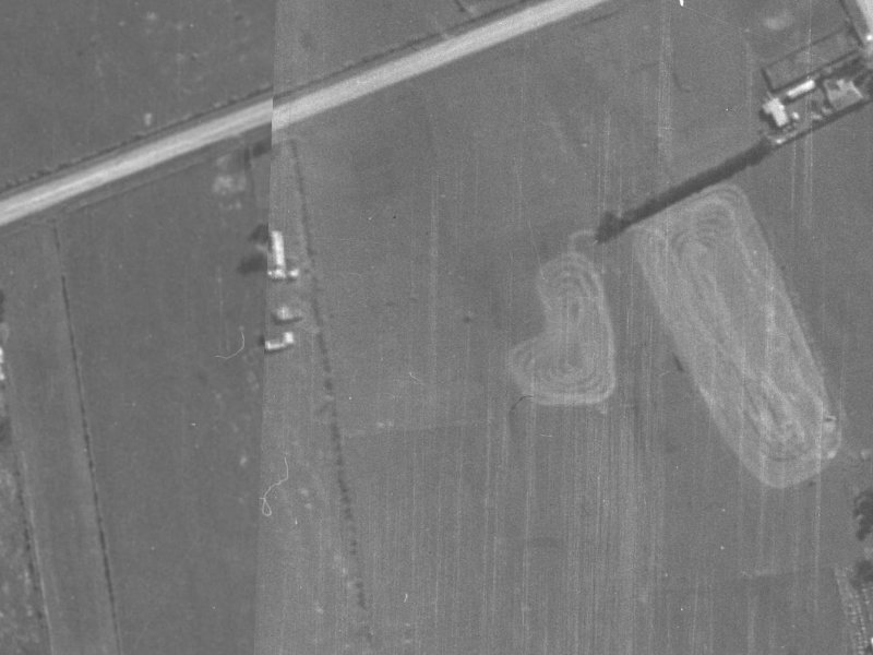 Northaw Street from the air, 1940-1944