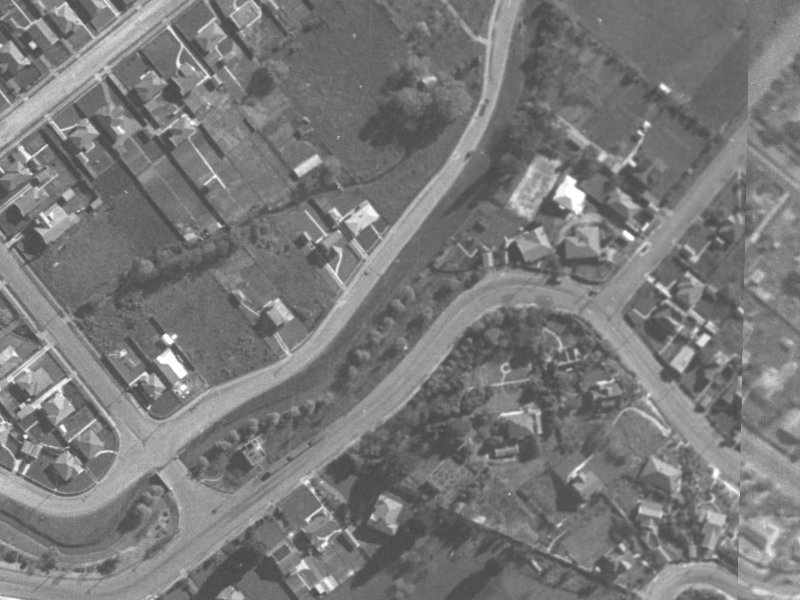 25 Cashmere Road from the air, 1940-1944
