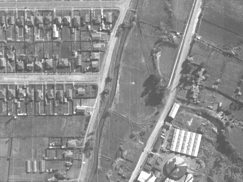 4 Palatine Terrace from the air, 1940-1944