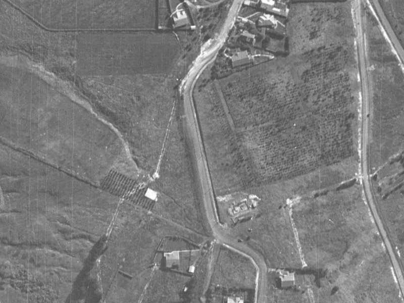 31E Huntsbury Avenue from the air, 1940-1944