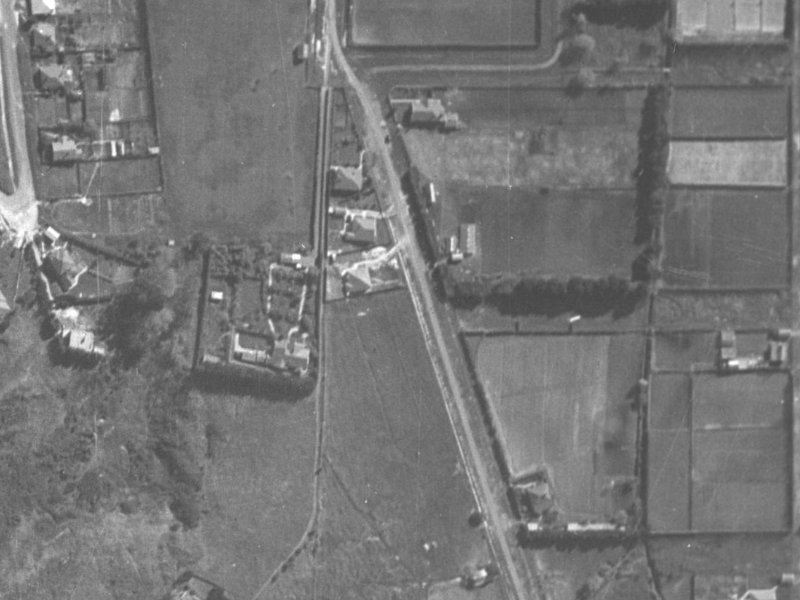 31 Albert Terrace from the air, 1940-1944