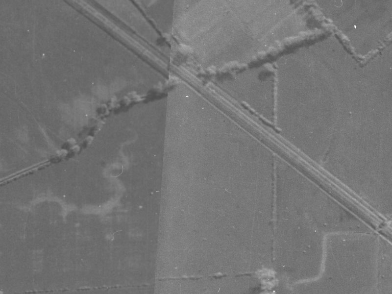 12 Caerphilly Place from the air, 1940-1944