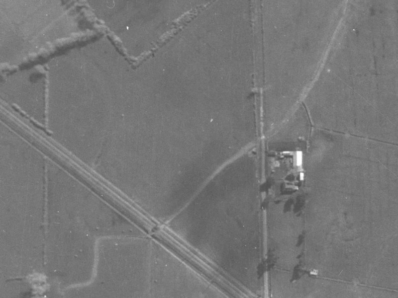 28R Dalziel Place from the air, 1940-1944