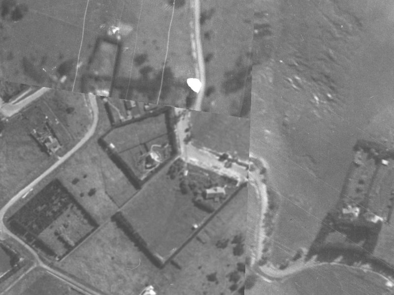 186A Mount Pleasant Road from the air, 1940-1944
