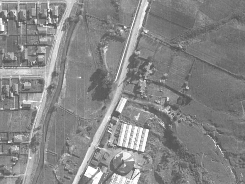 15 Sepia Lane from the air, 1940-1944