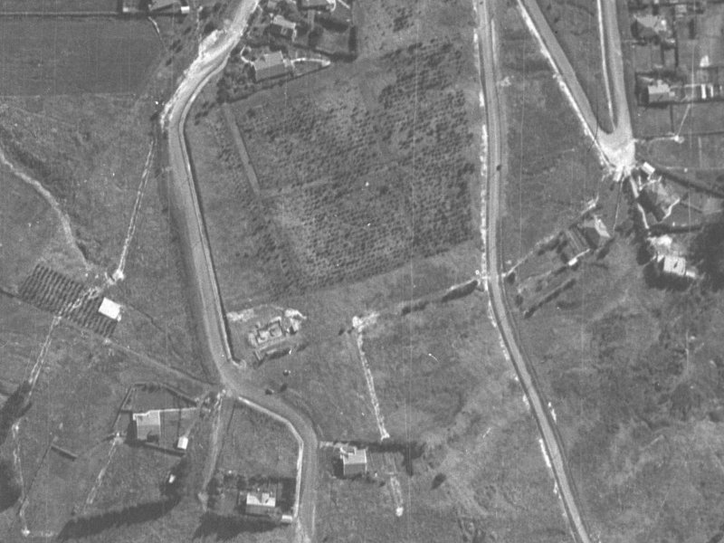 Millhill Lane from the air, 1940-1944