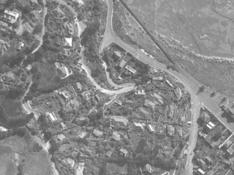 7 Clifton Terrace from the air, 1940-1944