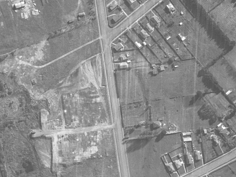 34 Lyttelton Street from the air, 1940-1944