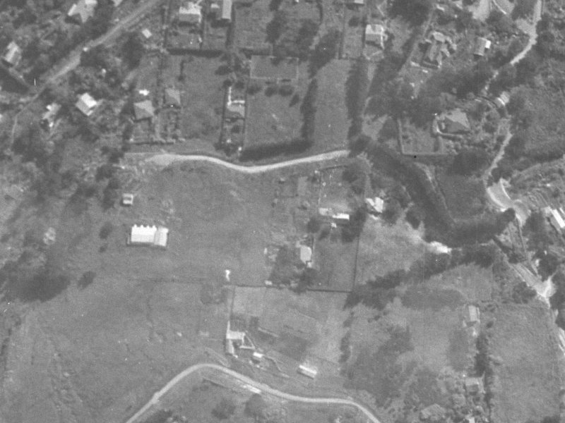 Tuawera Terrace from the air, 1940-1944