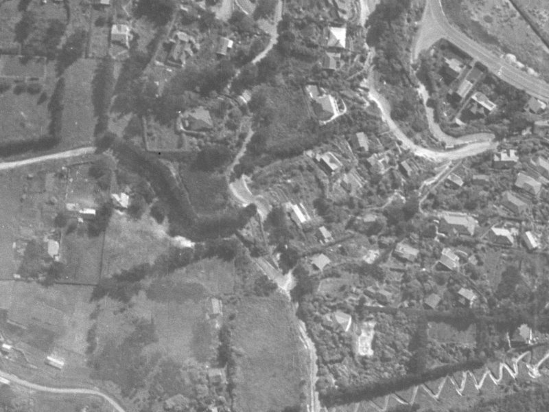 59 Clifton Terrace from the air, 1940-1944