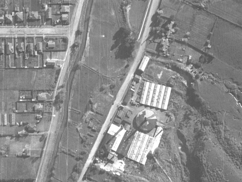 1 Woodlau Rise from the air, 1940-1944