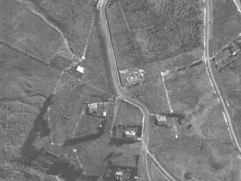 33 Huntsbury Avenue from the air, 1940-1944
