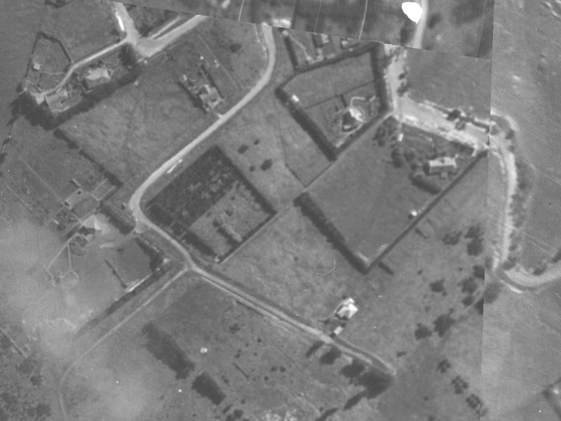 153 Major Hornbrook Road from the air, 1940-1944