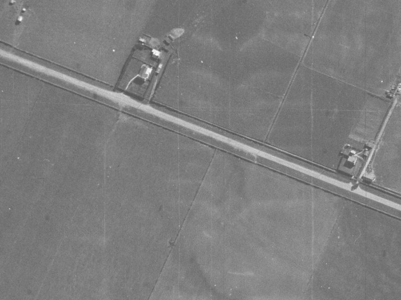 115 Dunbars Road from the air, 1940-1944