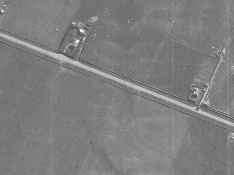113 Dunbars Road from the air, 1940-1944
