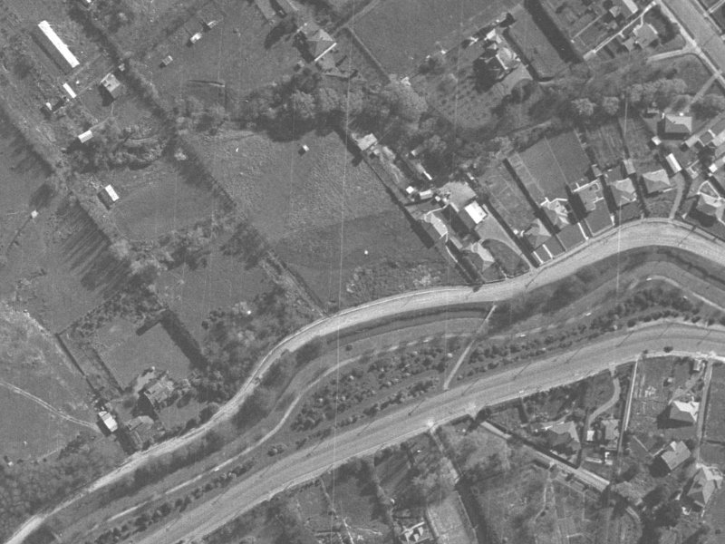 177 Ashgrove Terrace from the air, 1940-1944