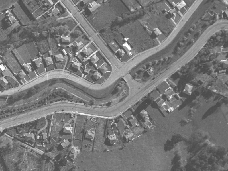 201 Ashgrove Terrace from the air, 1940-1944