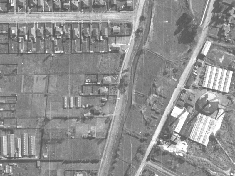 85 Eastern Terrace from the air, 1940-1944
