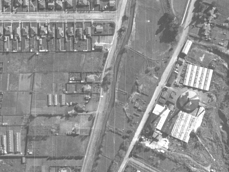 85 Eastern Terrace from the air, 1940-1944
