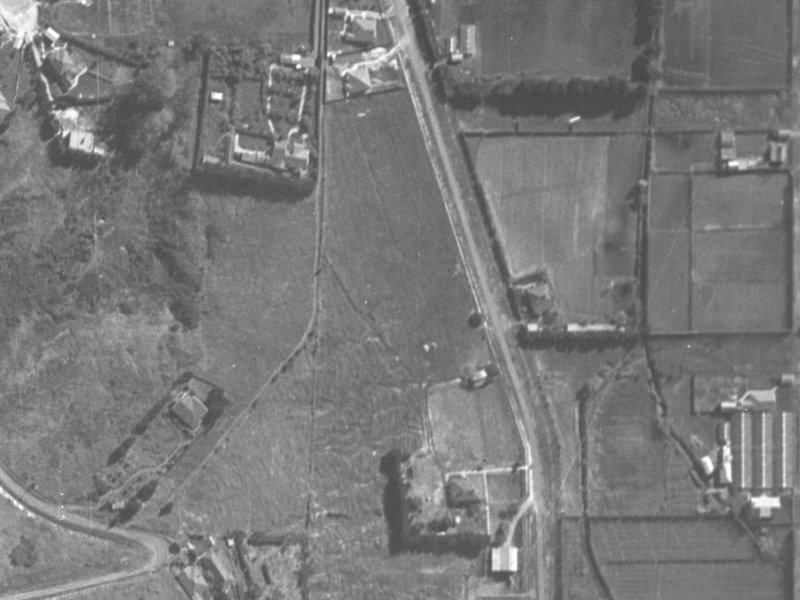 Willock Place from the air, 1940-1944