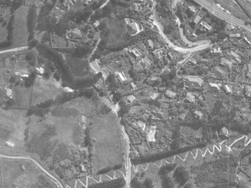 65A Clifton Terrace from the air, 1940-1944