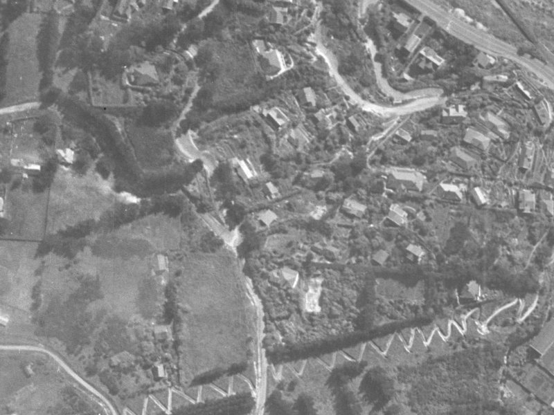65 Clifton Terrace from the air, 1940-1944