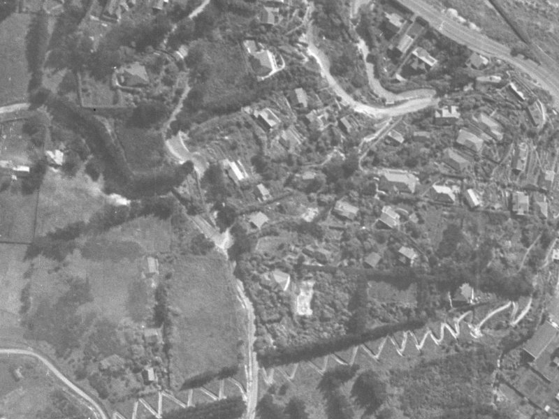 65B Clifton Terrace from the air, 1940-1944