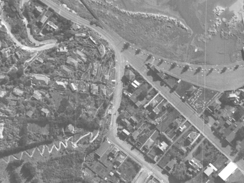 3 Nayland Street from the air, 1940-1944