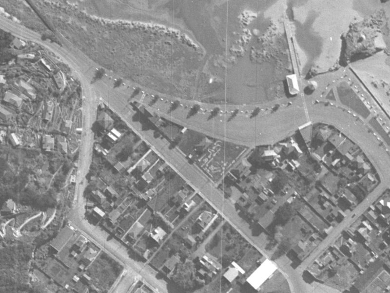 7 Marriner Street from the air, 1940-1944