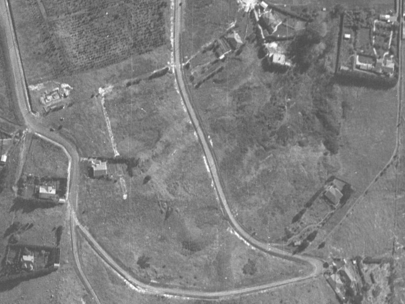 Aotea Terrace from the air, 1940-1944