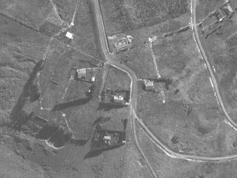48 Huntsbury Avenue from the air, 1940-1944