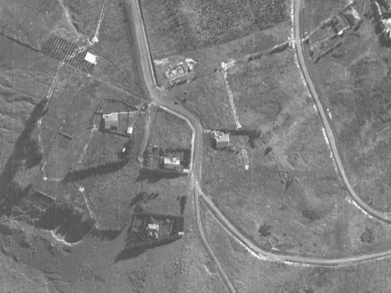 41 Huntsbury Avenue from the air, 1940-1944