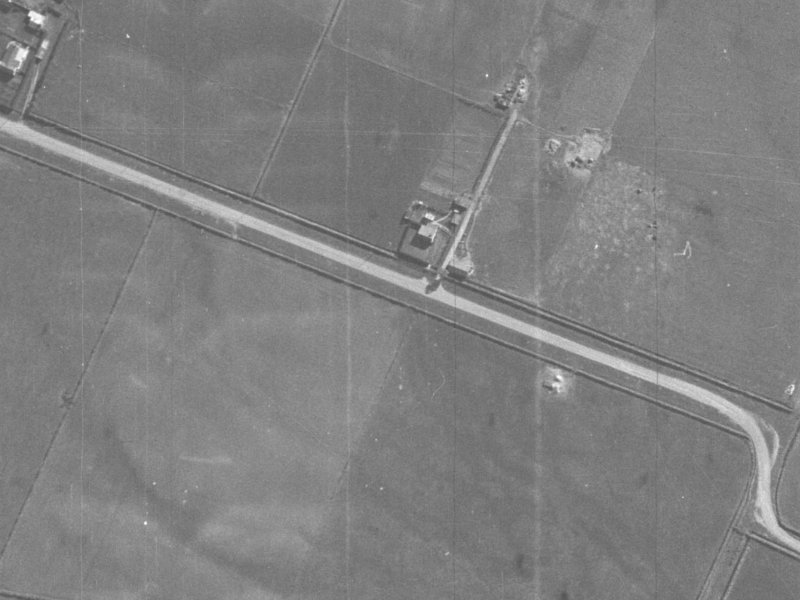99B Dunbars Road from the air, 1940-1944